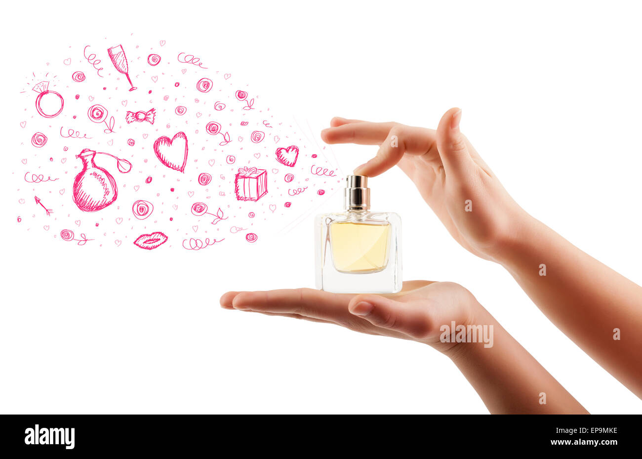 Масло концентрат для подготовки кожи к нанесению парфюма 