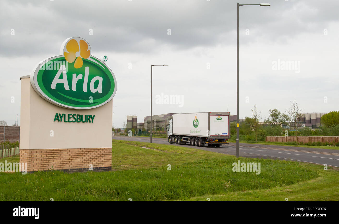 General View GV of Arla fresh milk dairy, Aylesbury, Buckinghamshire