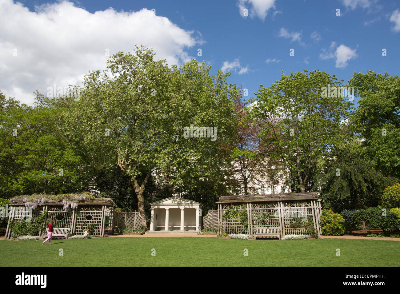 Belgrave Square Garden, Grosvenor Estate, Belgravia, London, England