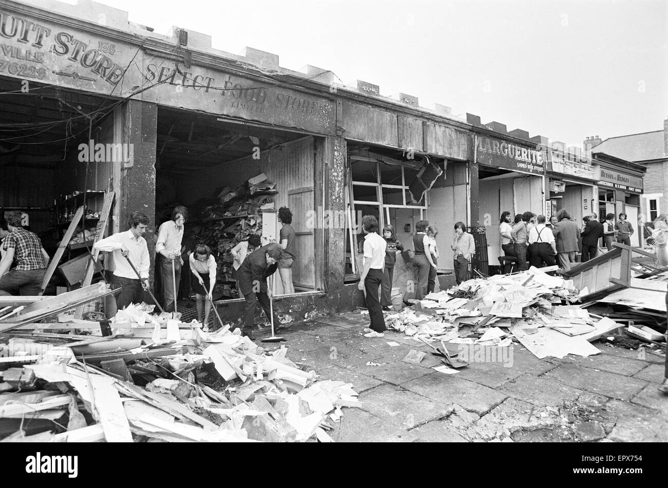 Cavehill Road Shopping Centre, Belfast, Northern Ireland, 21st July