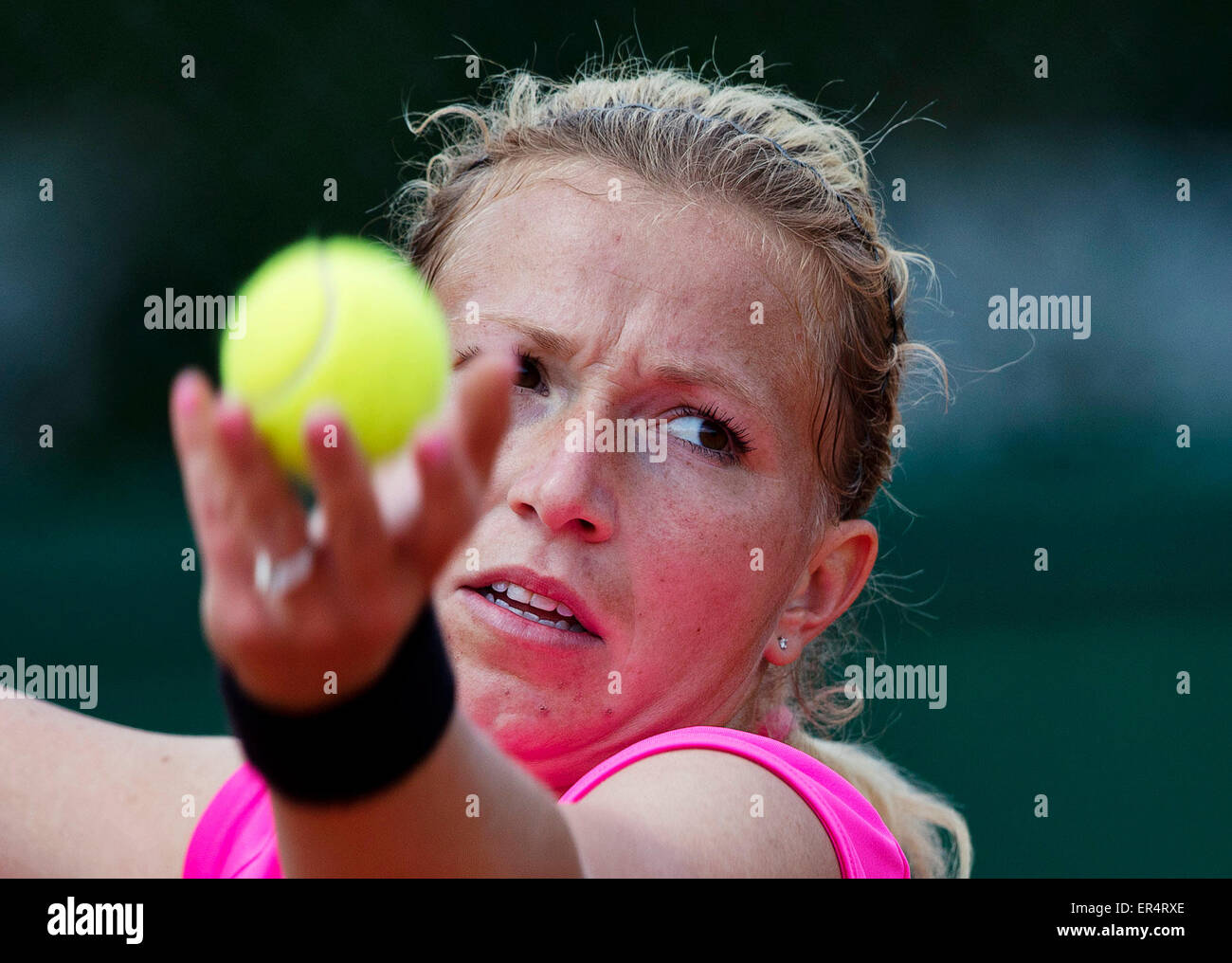 Tennis, Roland Garros, <b>Michaella Krajicek</b> - paris-france-27th-may-2015-tennis-roland-garros-michaella-krajicek-ER4RXE