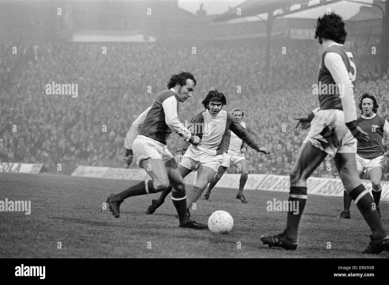 Birmingham City 11 Arsenal, league match at St Andrews, Saturday Stock