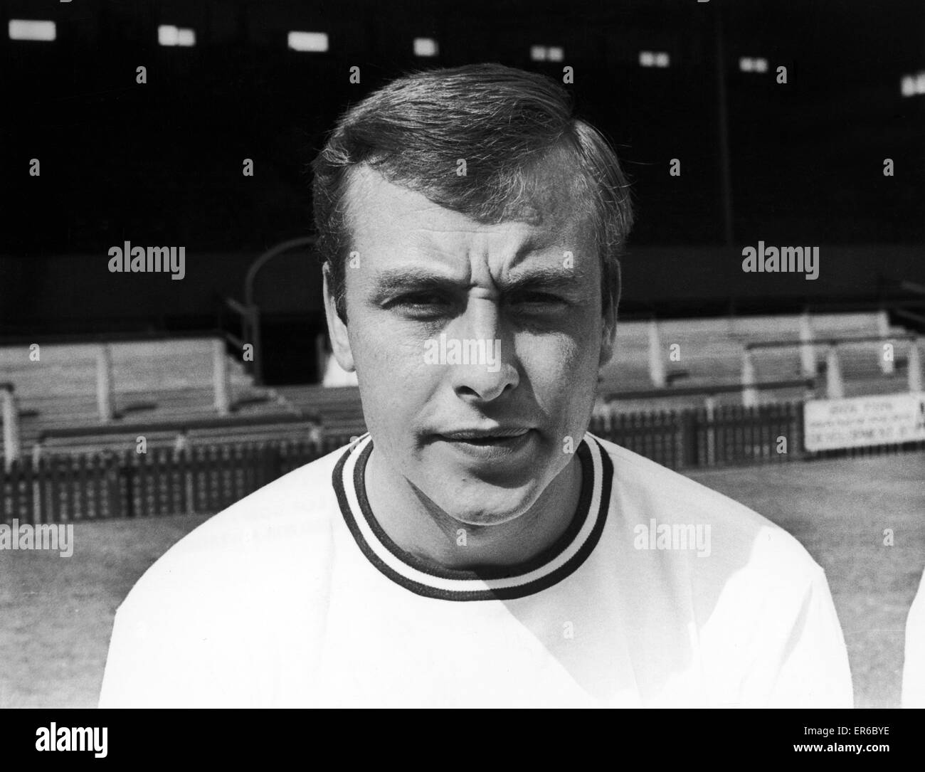 Bolton Wanderers footballer John Byrom. July 1968 Stock Photo, Royalty