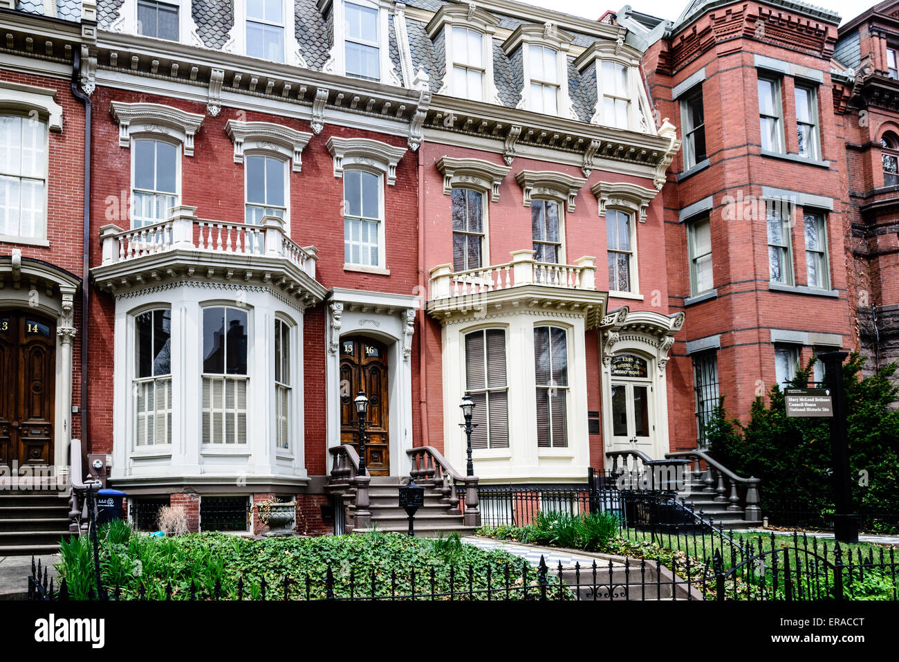 Mary McLeod Bethune Council House, 1318 Vermont Avenue NW Stock Photo