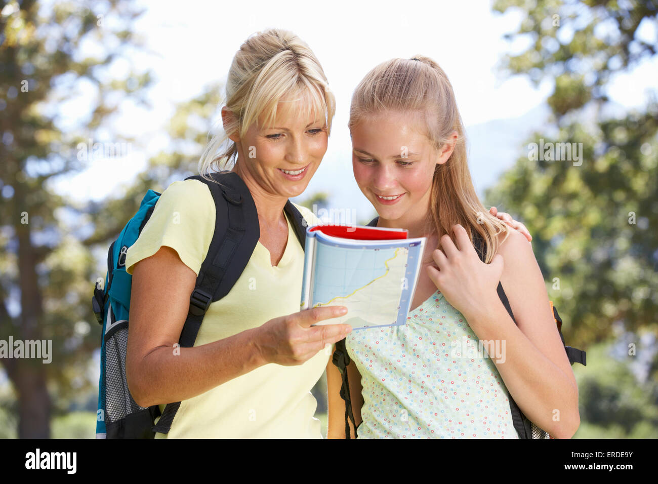 Swap teen daughters during camping