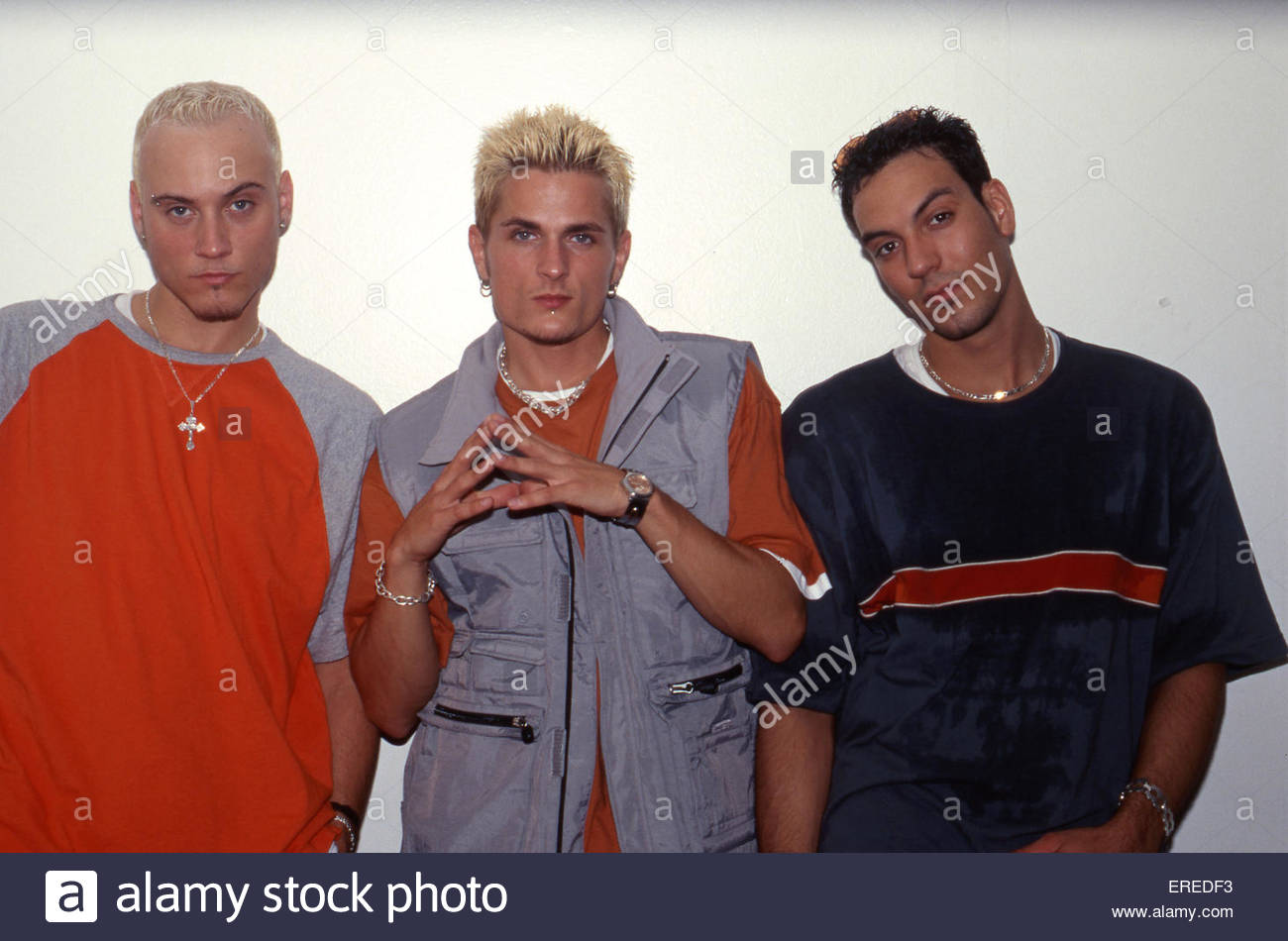 Youngstown, band portrait, Los Angeles, USA. American boy band Stock