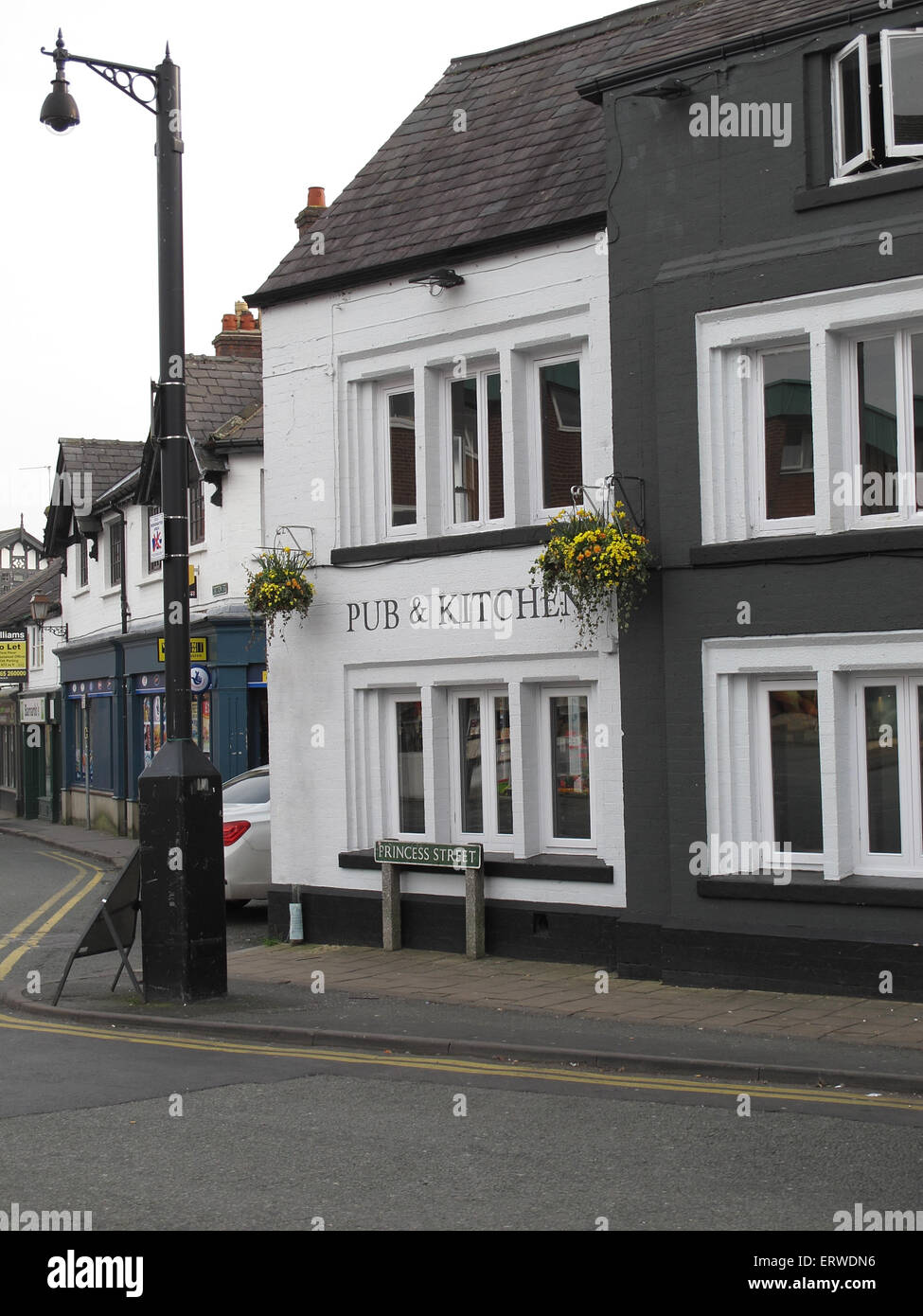 The Old Sessions House Pub And Kitchen Knutsford Stock Photo