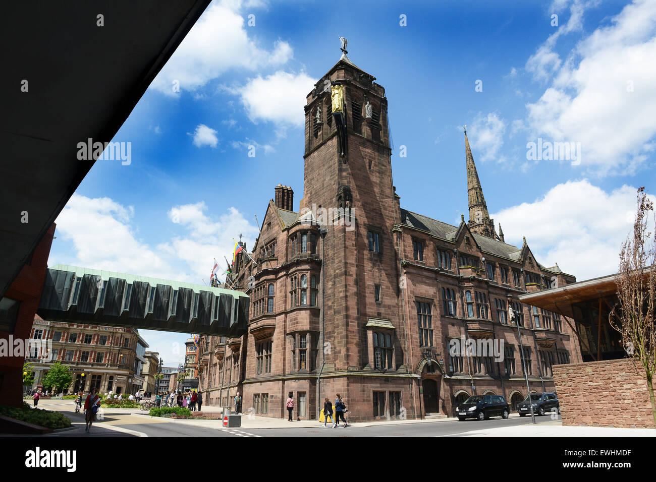 Coventry City Hall council house England UK Stock Photo, Royalty Free