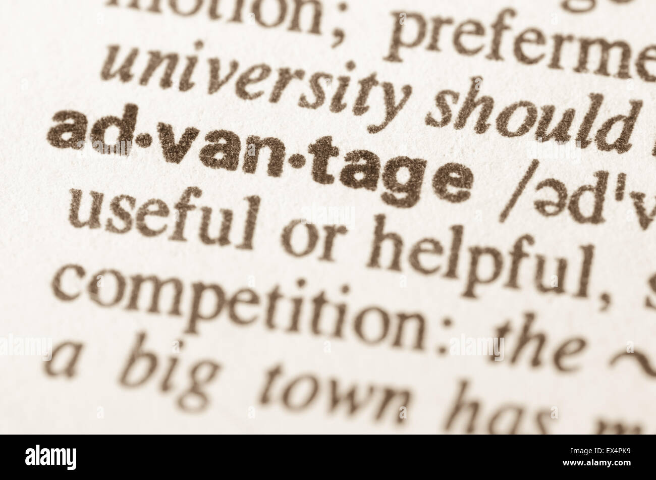 Advantage Hi Res Stock Photography And Images Alamy