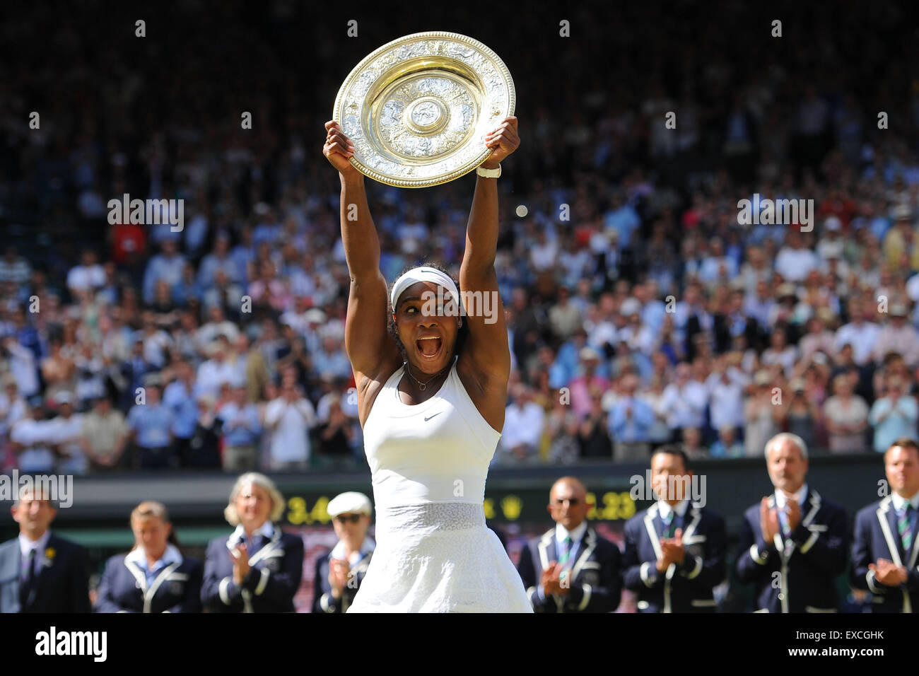 Wimbledon, UK. 11th July, 2015. The Wimbledon Tennis Championships