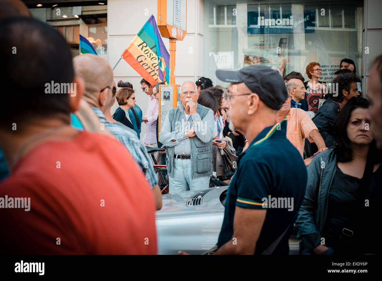 MILAN ITALY JUNE 29 Gay Pride Manifestation In Milan June 29 2013