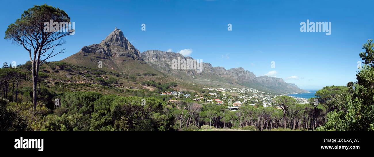 Table Mountain Twelve Apostles And Camps Bay Cape Town South Africa