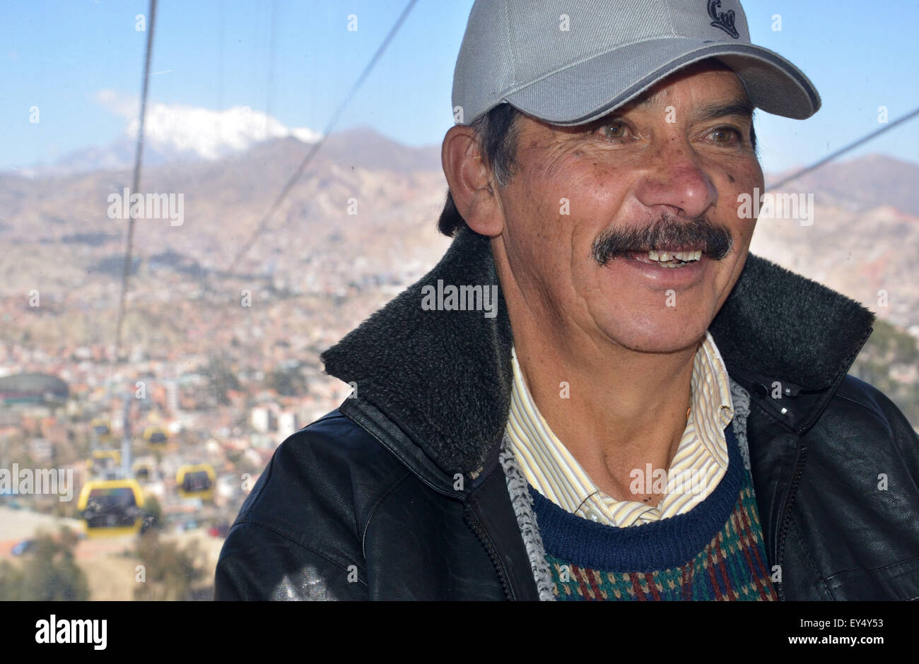 60-year-old teacher <b>Mario Mendes</b> takes the yellow cable car line to commute - 60-year-old-teacher-mario-mendes-takes-the-yellow-cable-car-line-to-EY4Y53