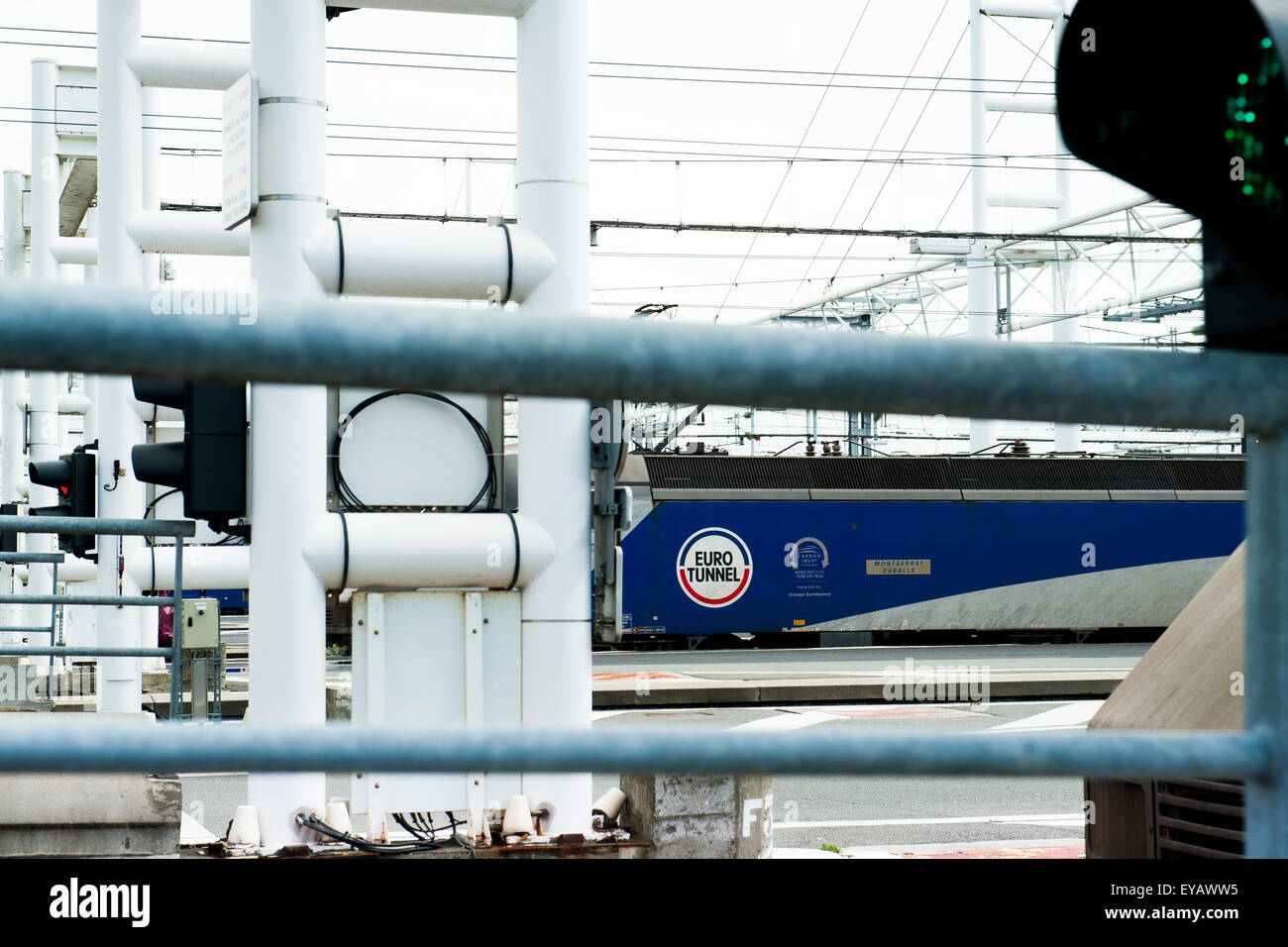 Eurotunnel service at Calais, France Stock Photo, Royalty Free Image 85677009 Alamy