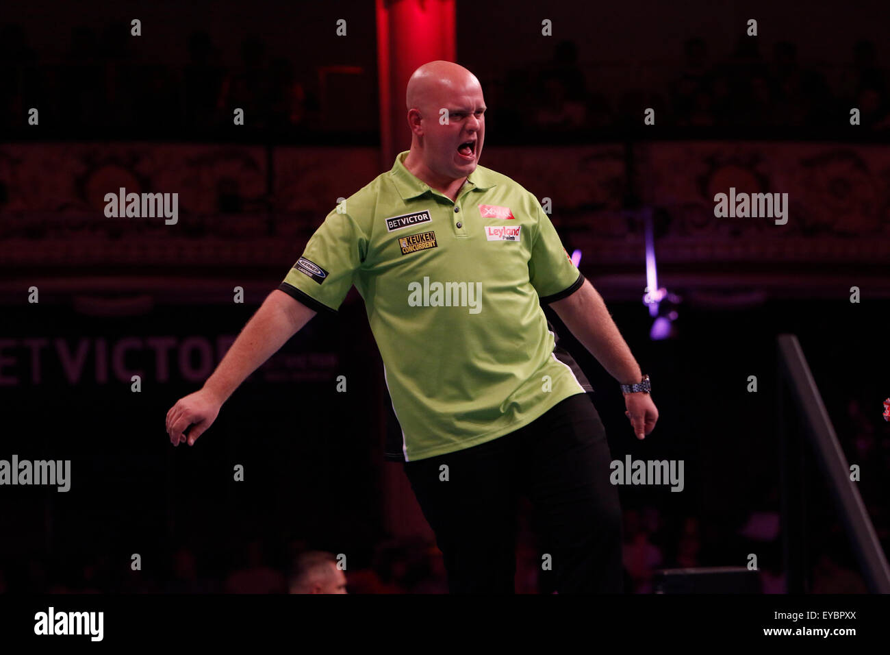 Blackpool, UK. 26th July, 2015. BetVictor World Matchplay Darts Stock