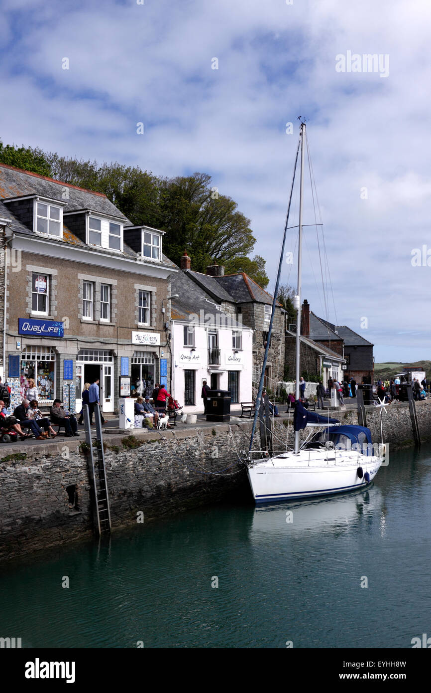 Padstow Harbour Cornwall Uk Stock Photo, Royalty Free Image: 85823945 