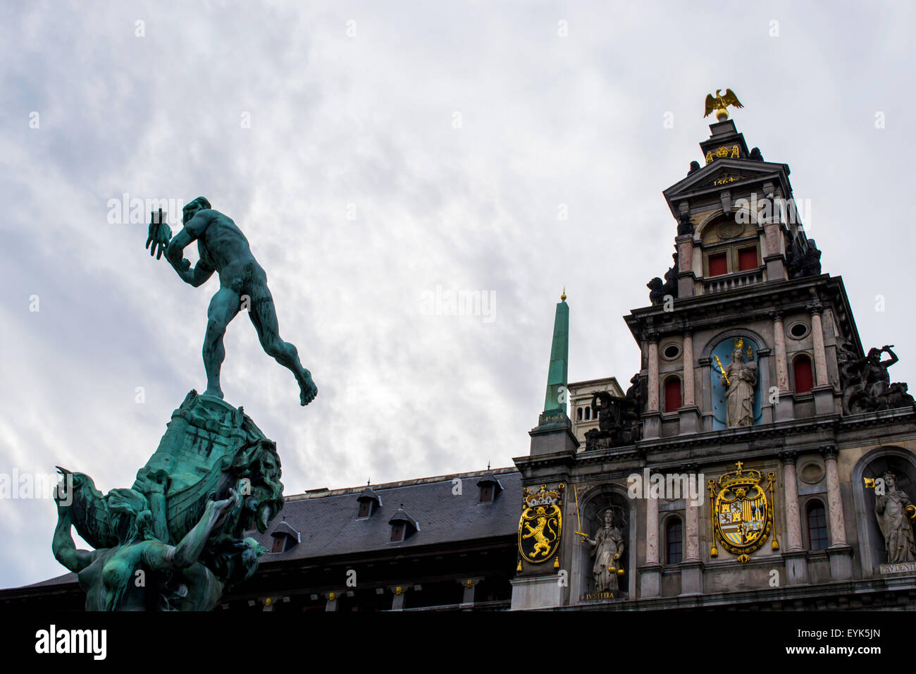 Statue Of Brabo Hi Res Stock Photography And Images Alamy