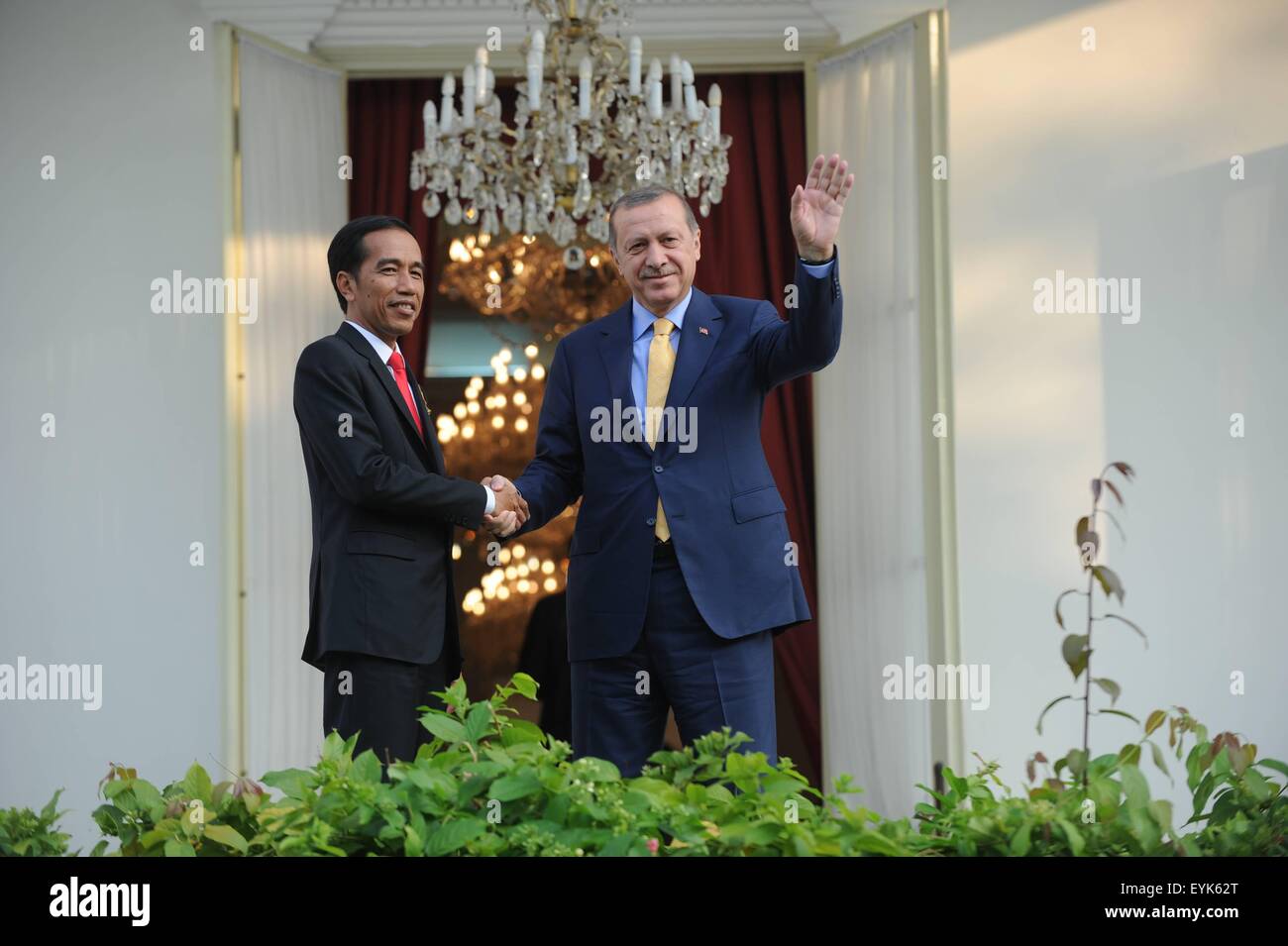 Jakarta Indonesia 31st July 2015 Indonesian President Joko Widodo