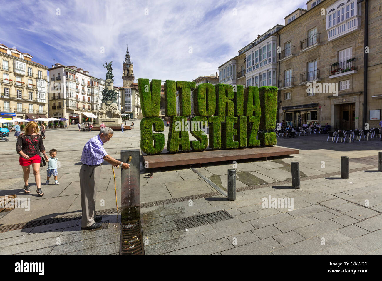 Plaza De La Virgen Blanca Hi Res Stock Photography And Images Alamy