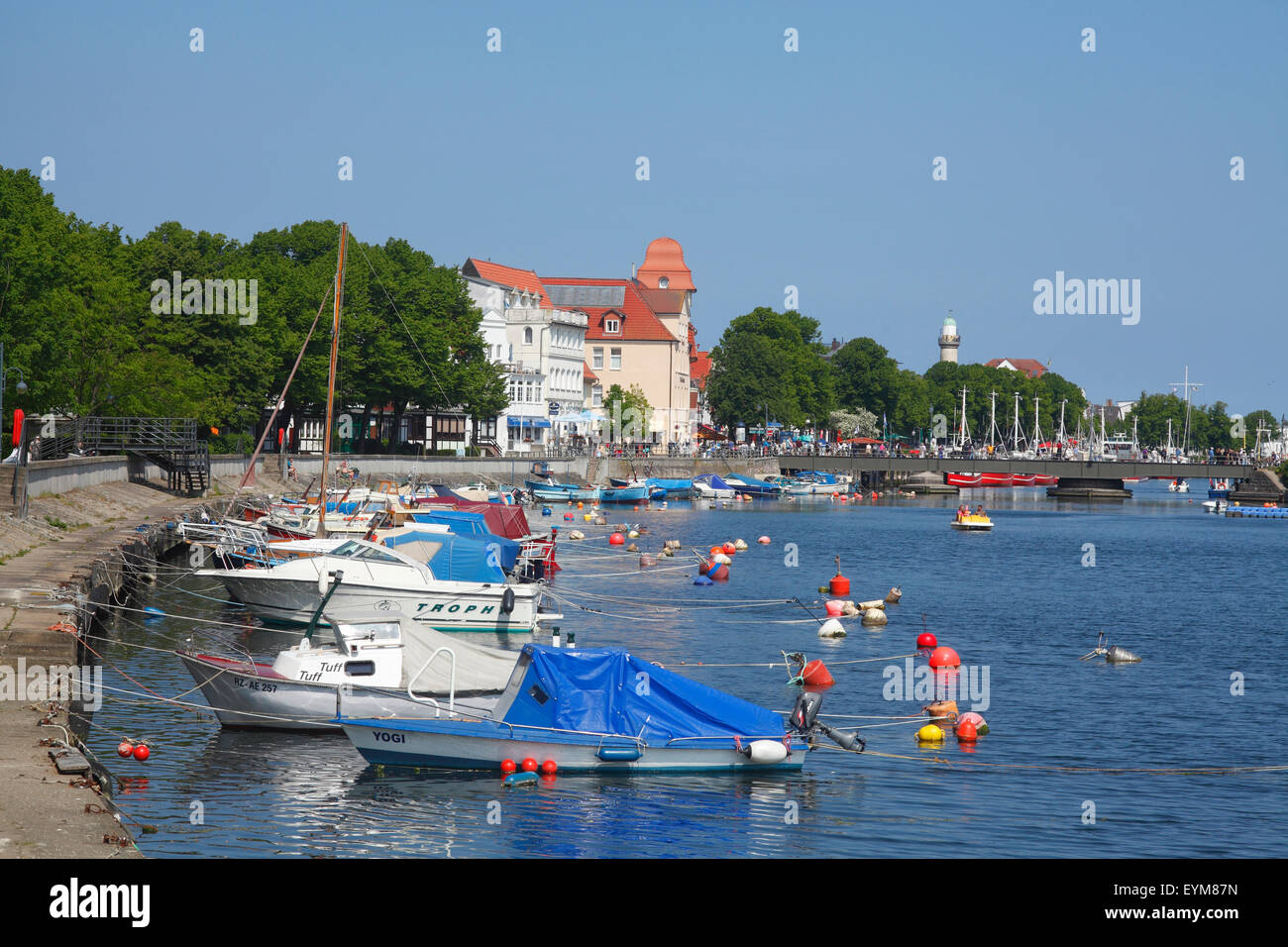 Deutschland, MecklenburgVorpommern, RostockWarnemünde, Alter Strom