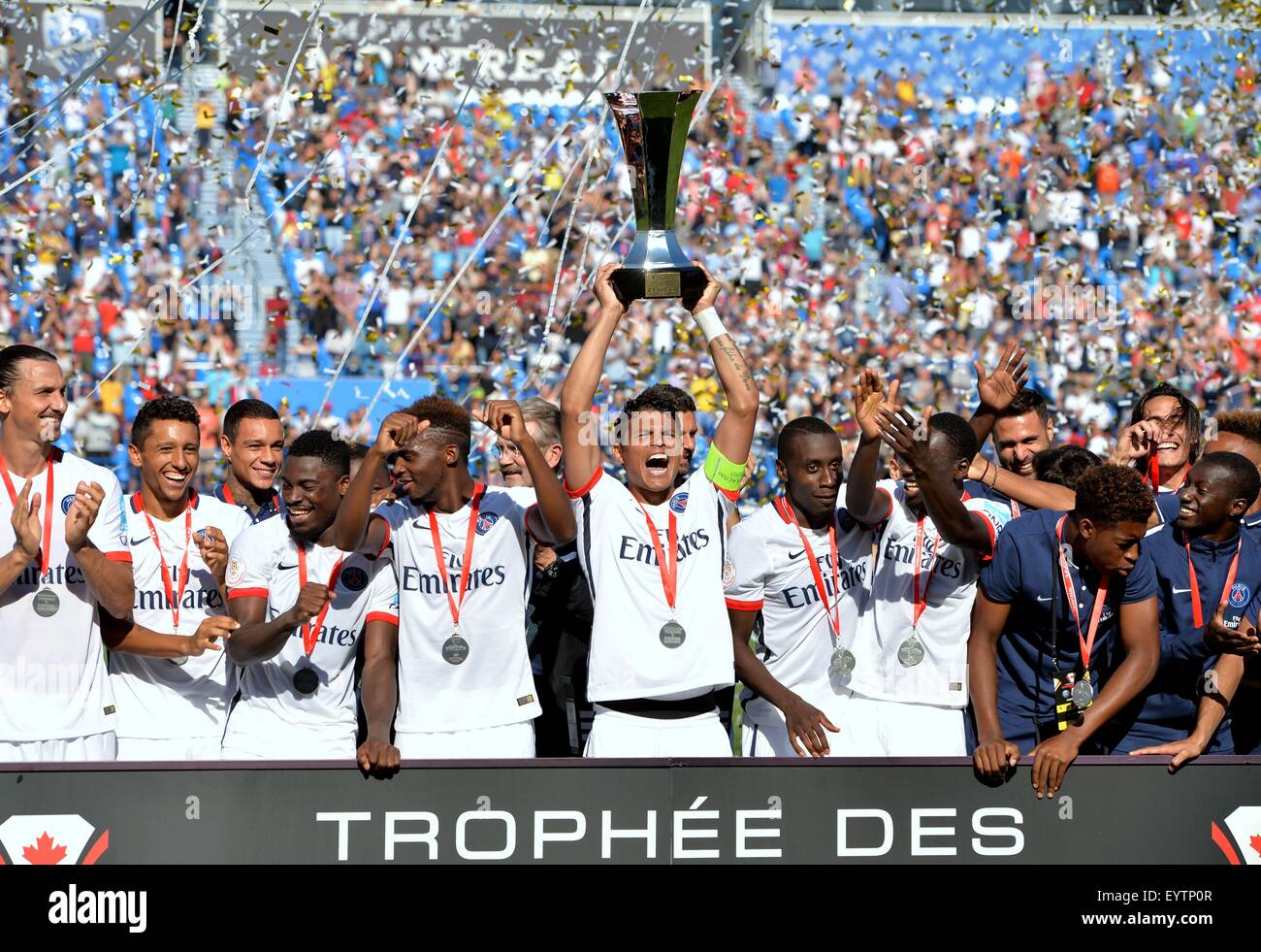 Montreal, Canada. 01st Aug, 2015. French Trophy Of Champions Match