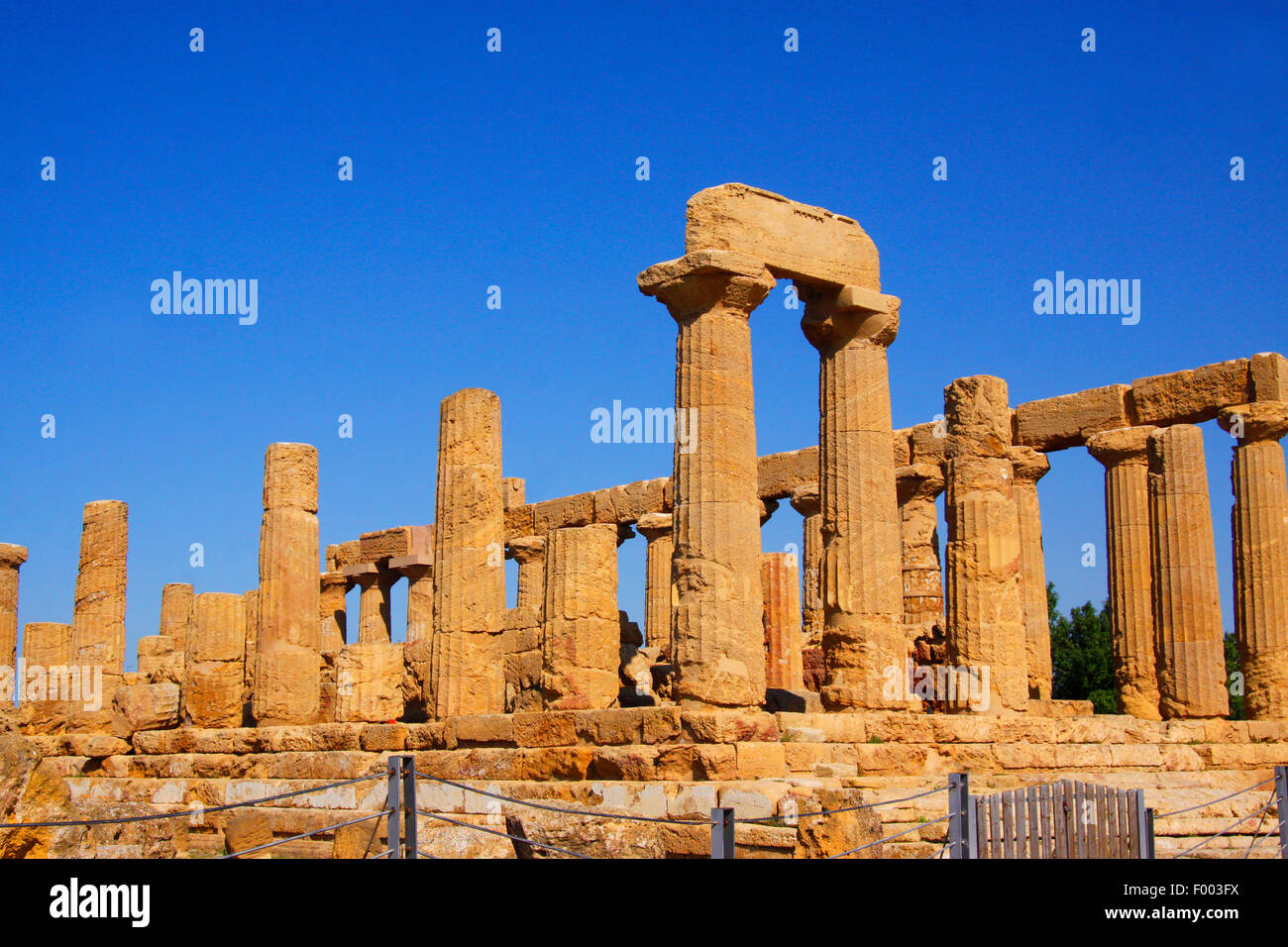 Temple Of Hera Archaeological Area Of Agrigento Italy Sicilia