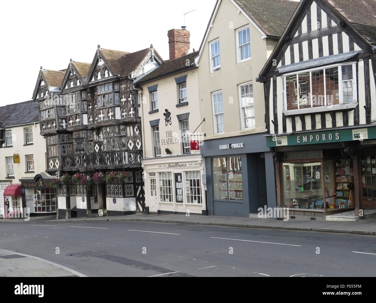 Ludlow Shropshire Stock Photo 86165960 Alamy