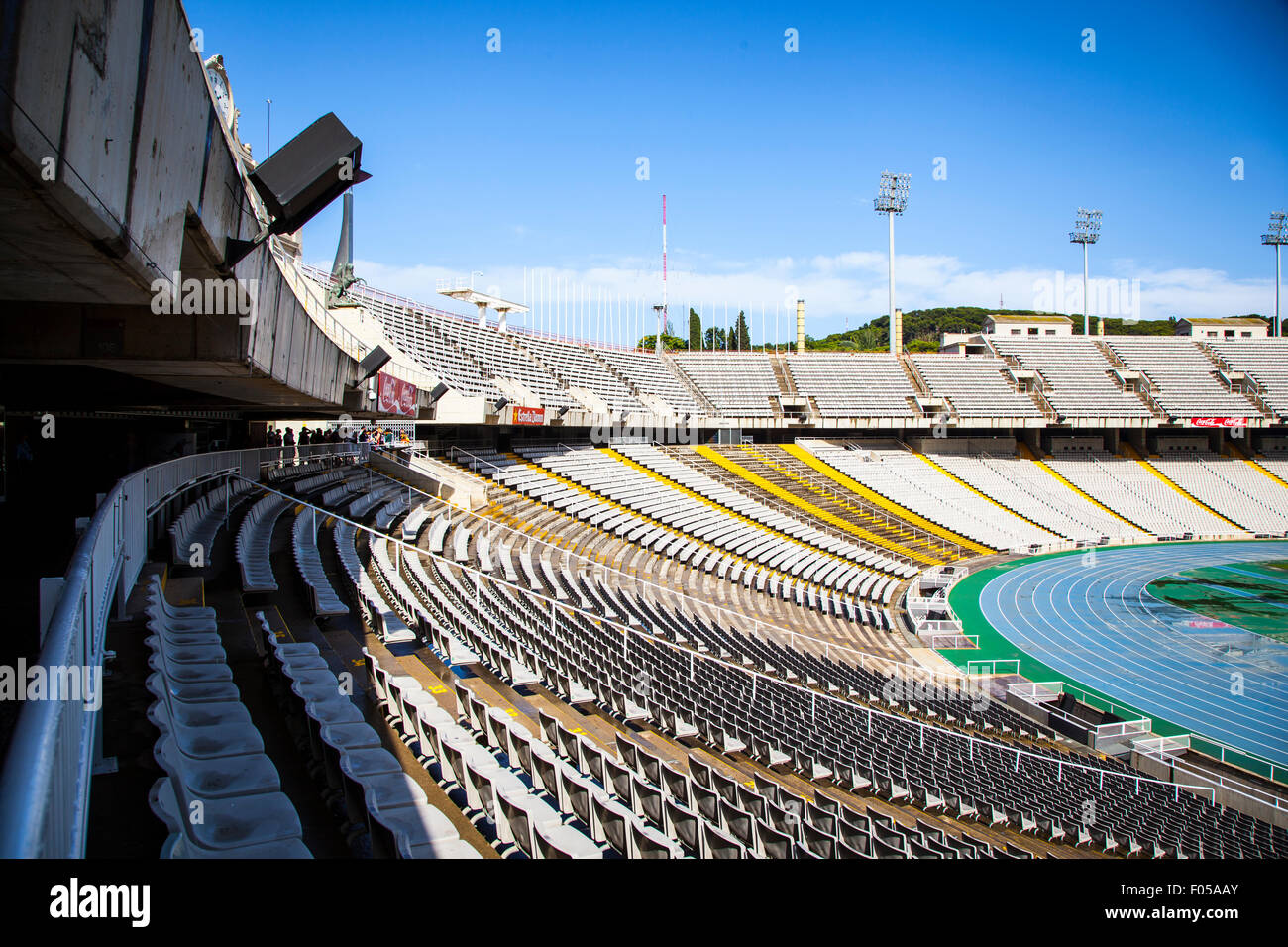 Olympic Stadium Lluis Companys Barcelona Hi Res Stock Photography And