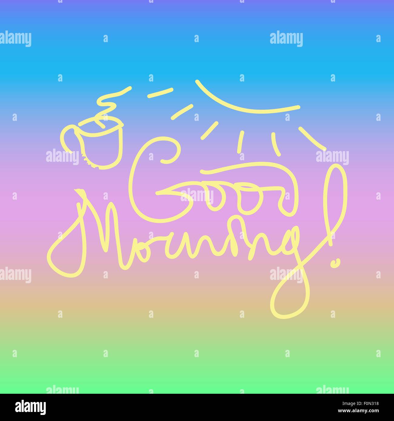 Good morning salutation picture