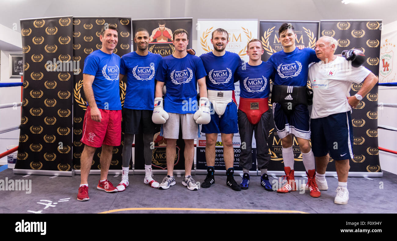 amateur boxing scotland charlie james facial