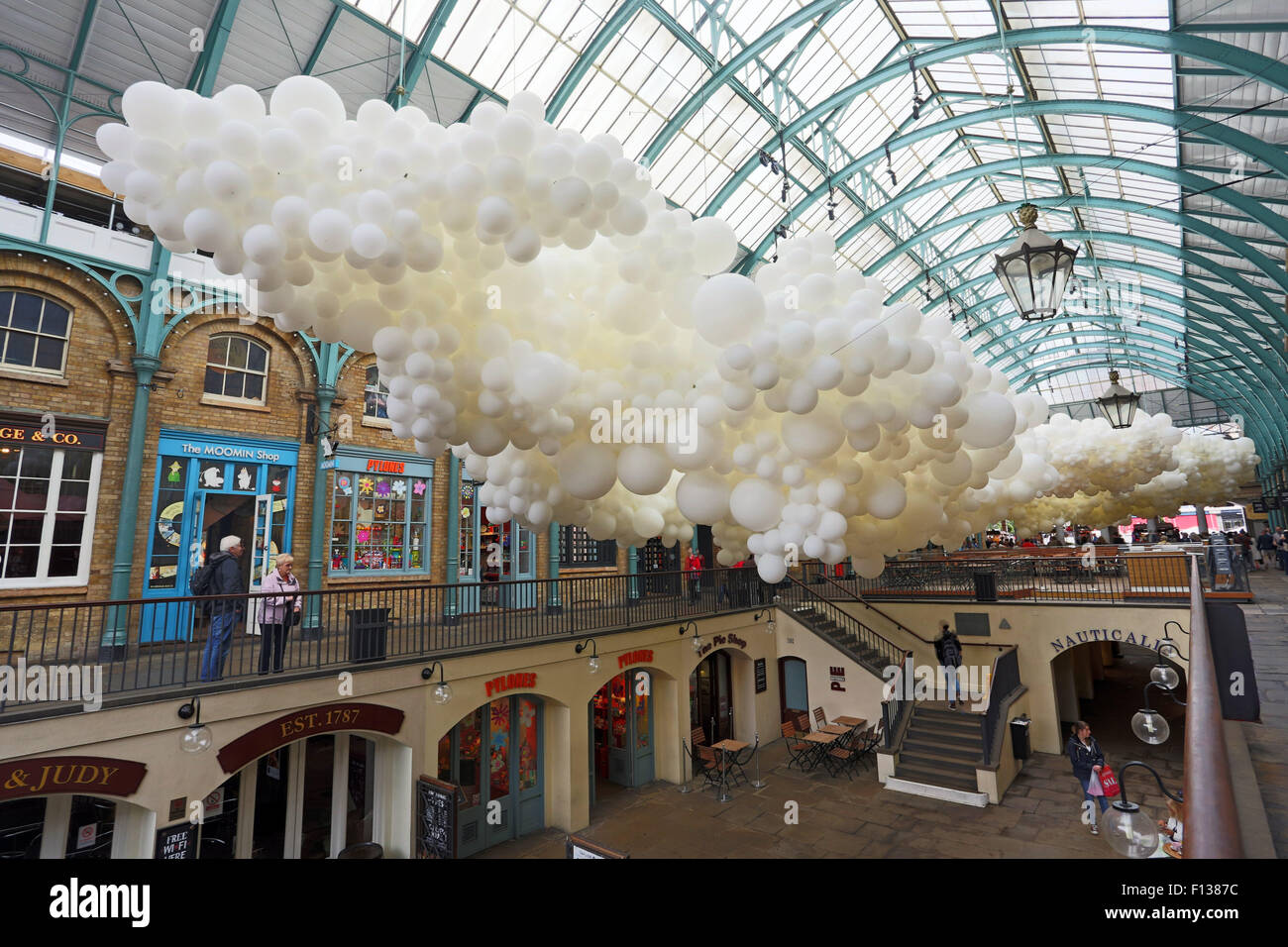 London, UK. 26th August 2015. Balloon Art Installation by Charles ... London, UK. 26th August 2015. Balloon Art Installation by Charles ...