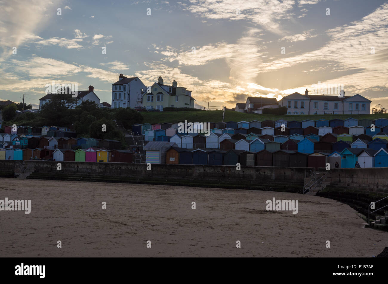 Beach Huts Walton On The Naze Essex England UK Stock Photo Alamy