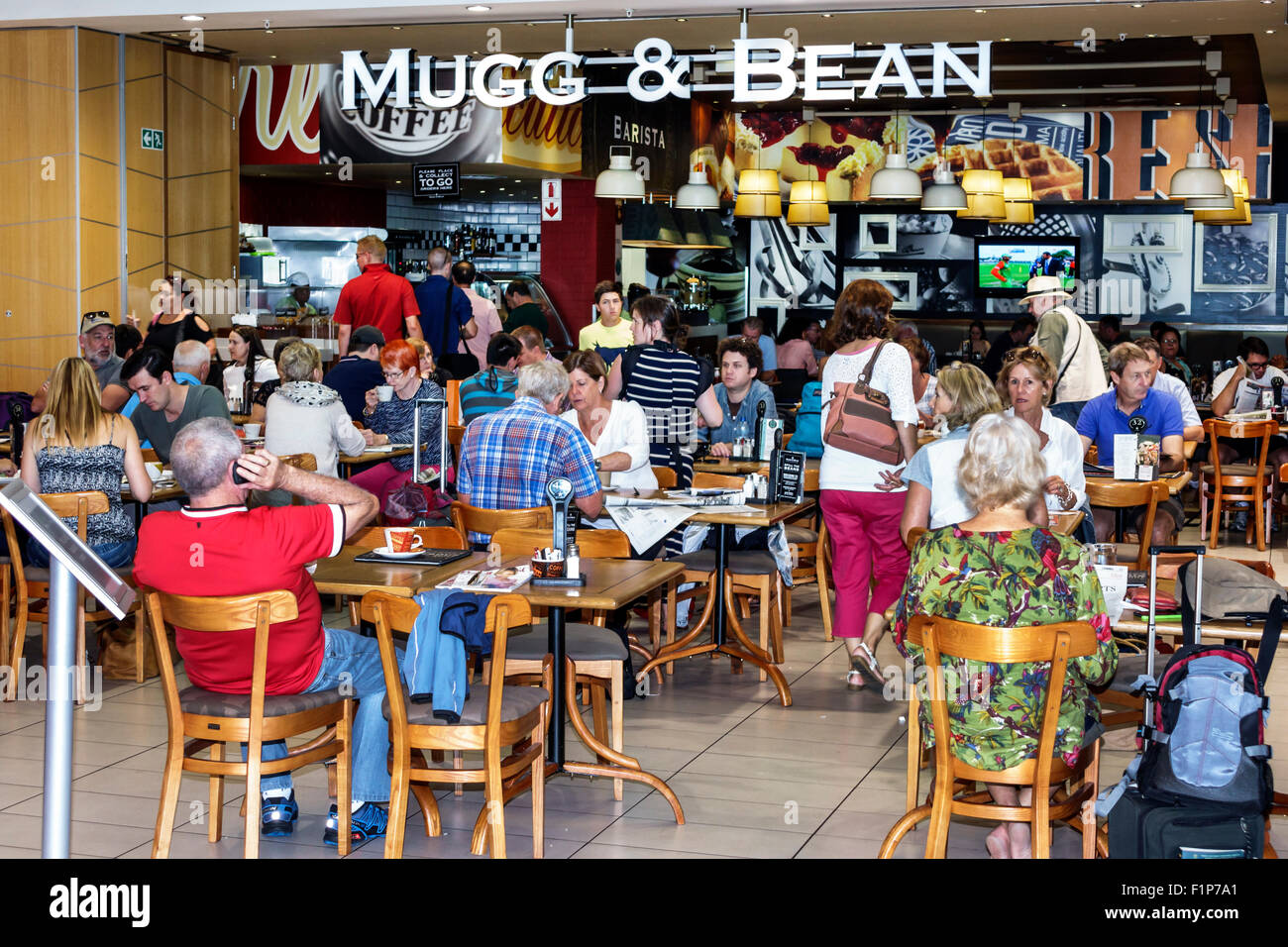 Cape Town South Africa African International Airport CPT terminal Stock Photo, Royalty Free