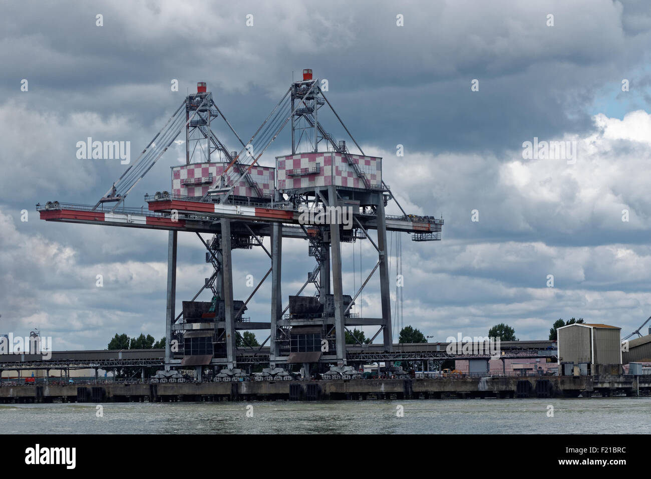 SaintNazaire Docks Stock Photo, Royalty Free Image 87312384 Alamy