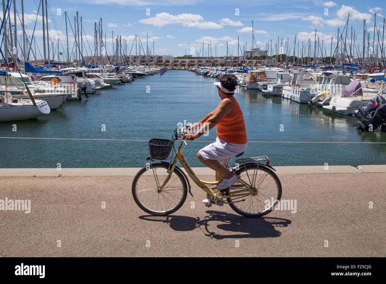 France Gard Le Grau Du Roi Port Camargue Stock Photo Alamy