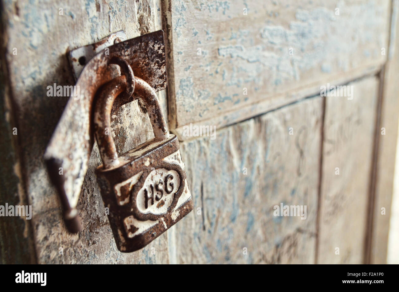 Old Padlock Hi Res Stock Photography And Images Alamy