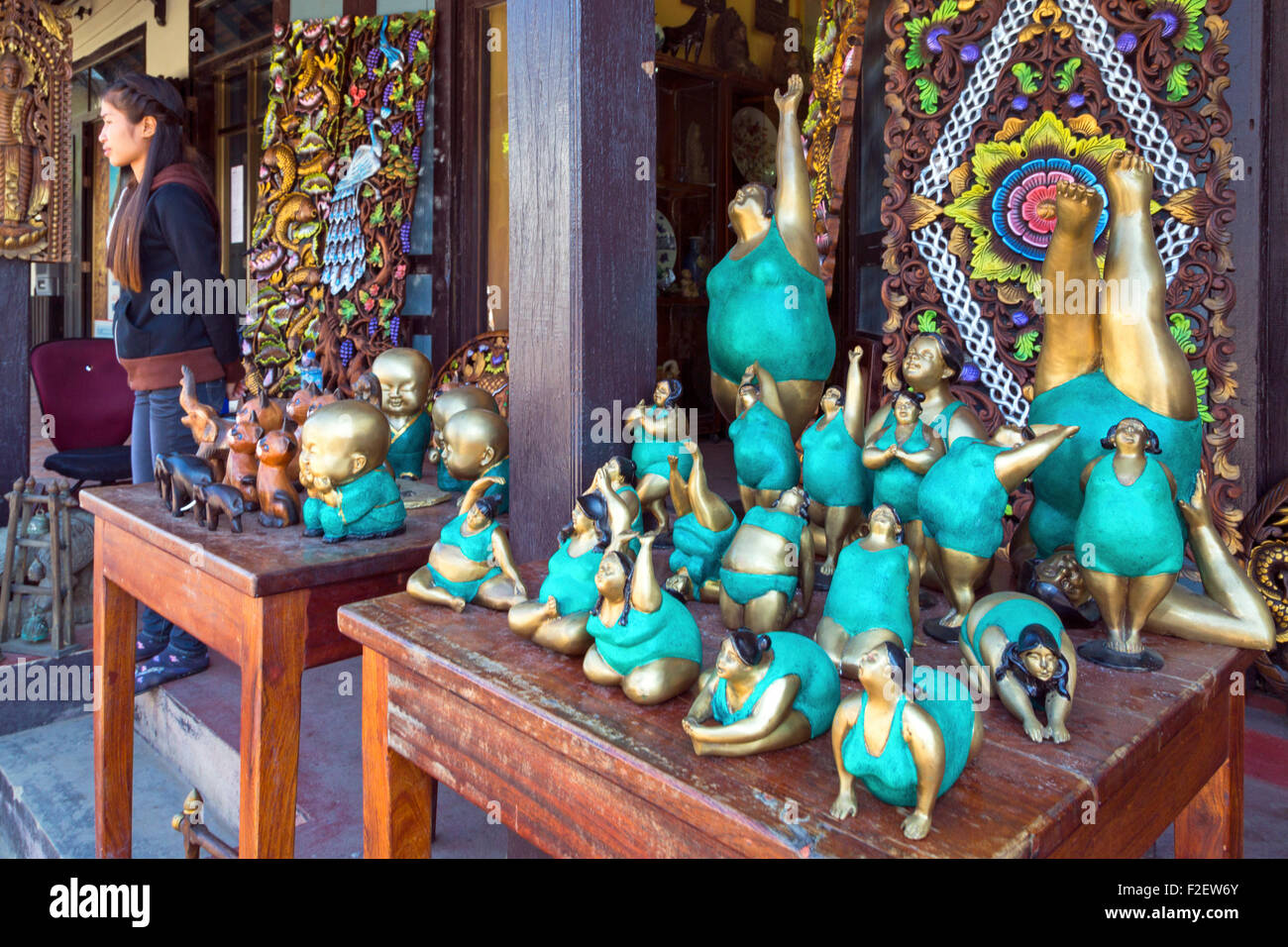 souvenir shop luang prabang laos stock photo royalty souvenir shop luang prabang laos stock photo royalty