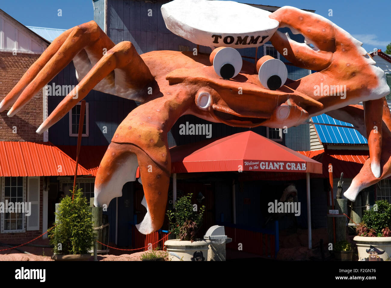 Giant Crab Restaurant Myrtle Beach South Carolina USA Stock Photo