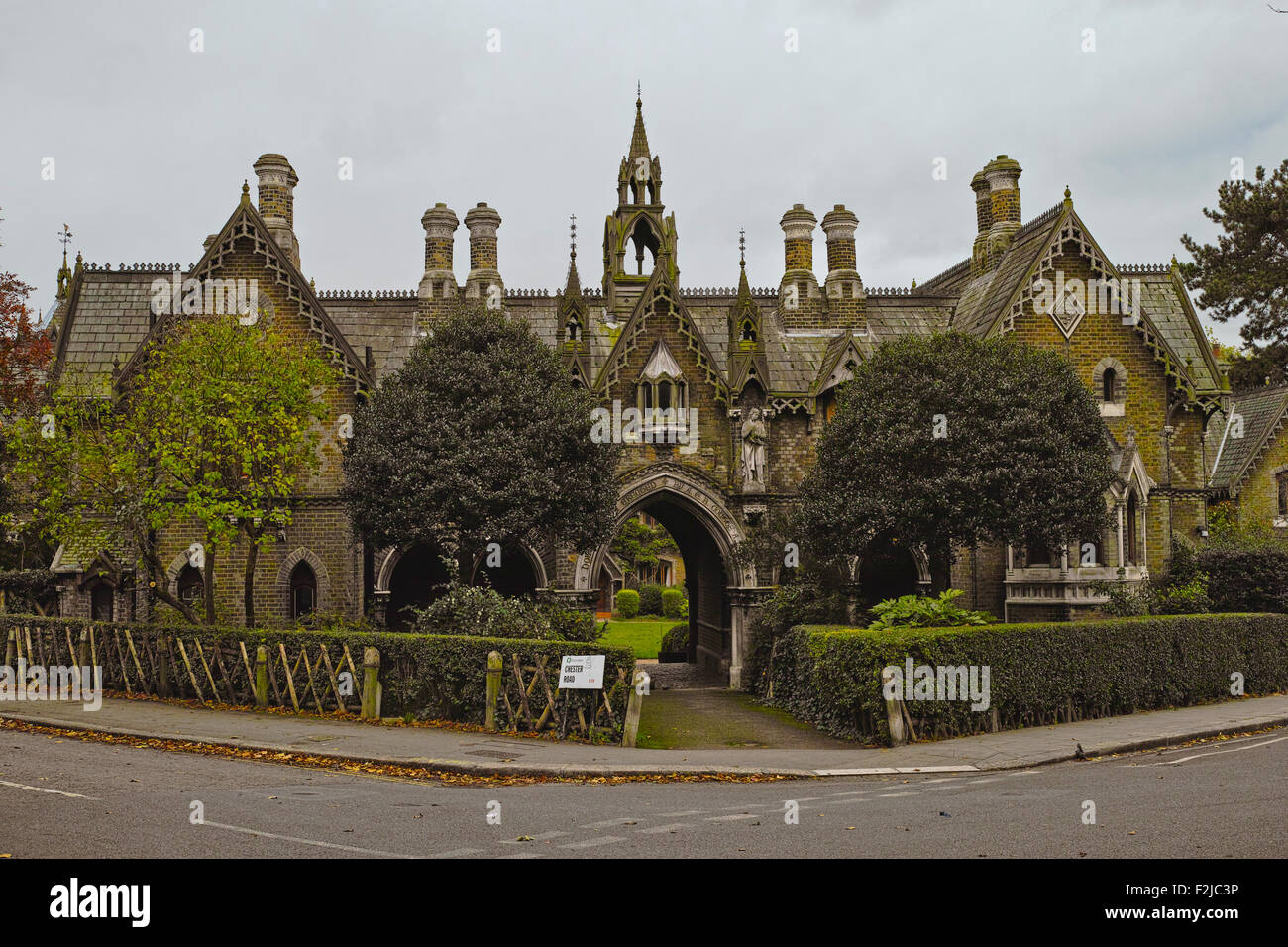 Holly Village Highgate London near Hampstead Heath designed by H A