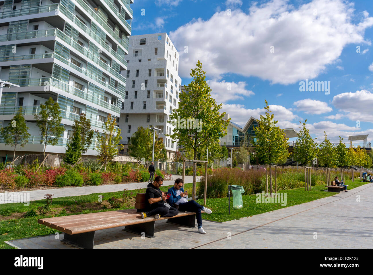 Modern Architecture France paris, france, street scene, new modern architecture project stock Modern Architecture France paris, france, street scene, new modern architecture project stock