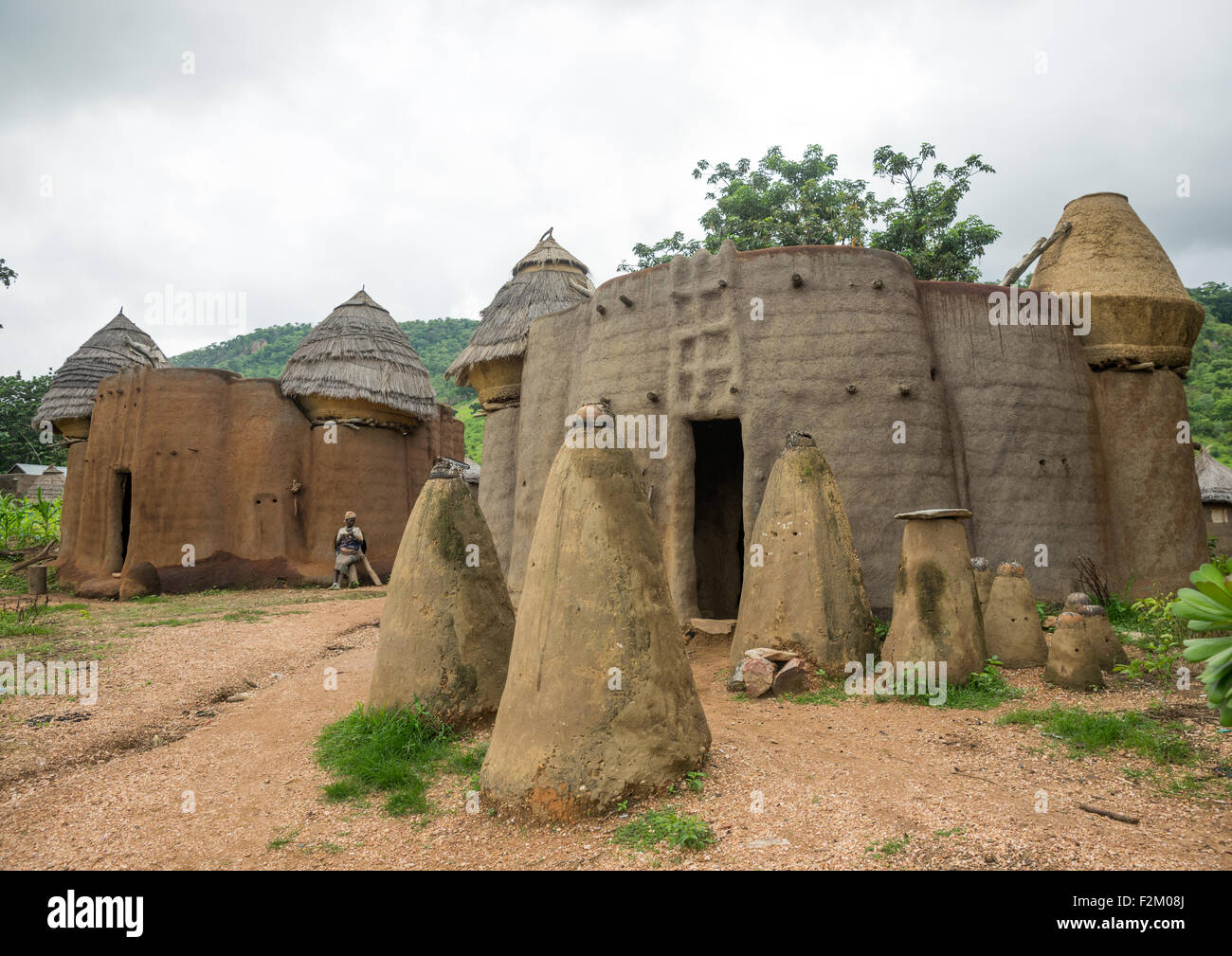 Togo, West Africa, Nadoba, voodoo altars representing the spirits of
