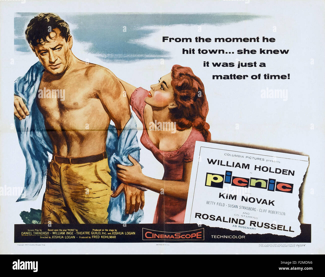 Picnic Movie Poster Stock Photo, Royalty Free Image 87730978 Alamy