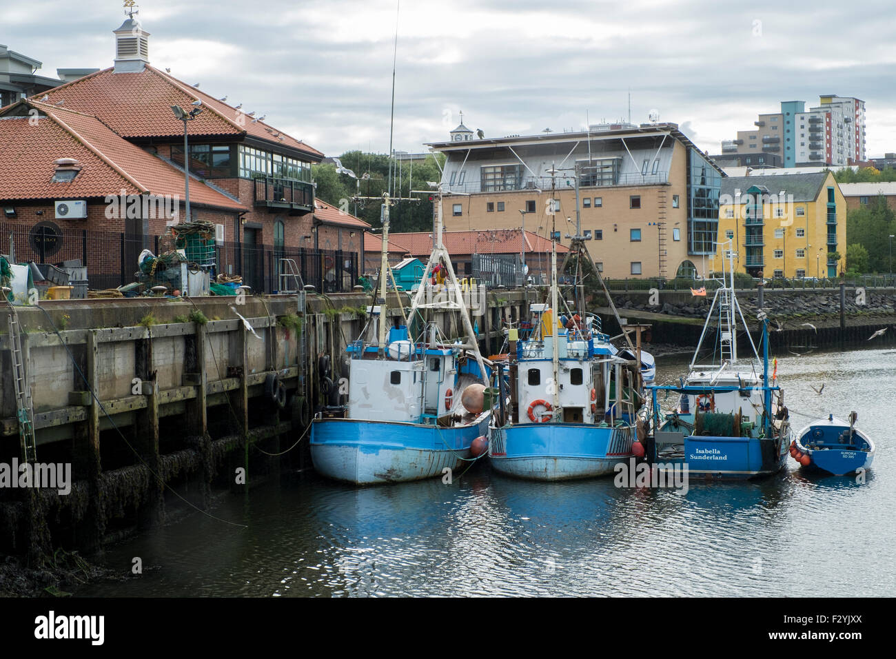 Sunderland Fish Quay Stock Photo, Royalty Free Image 87888722 Alamy