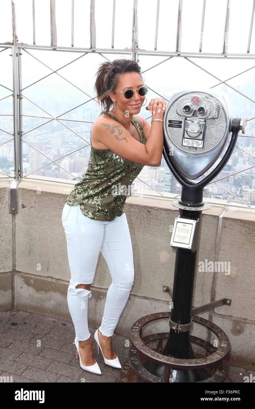 Empire State Building Hosts America S Got Talent Judge Mel B