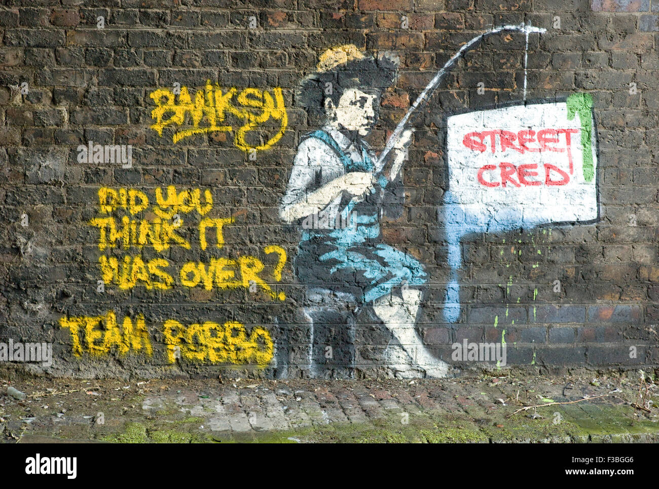 Banksy Team Robbo Graffiti War Of To Regent S Canal At