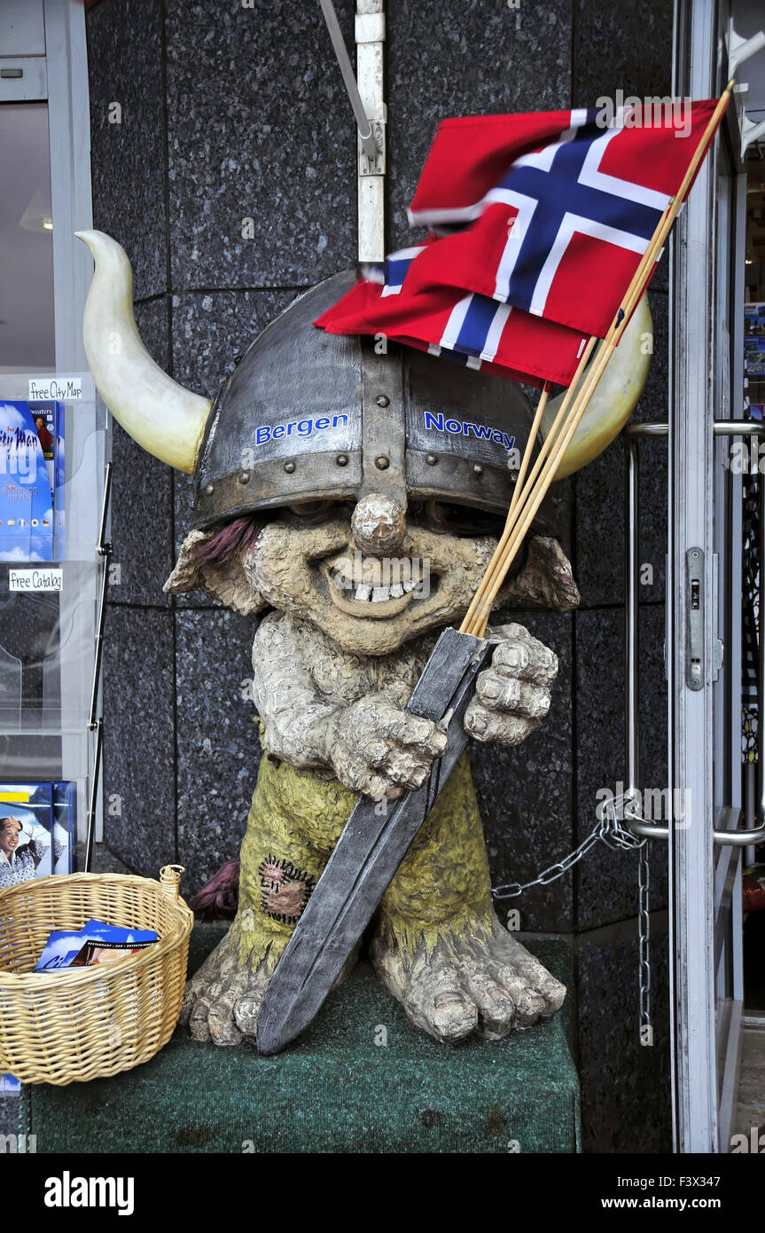 Troll in Bergen (Norway Stock Photo, Royalty Free Image: 88469031 - Alamy