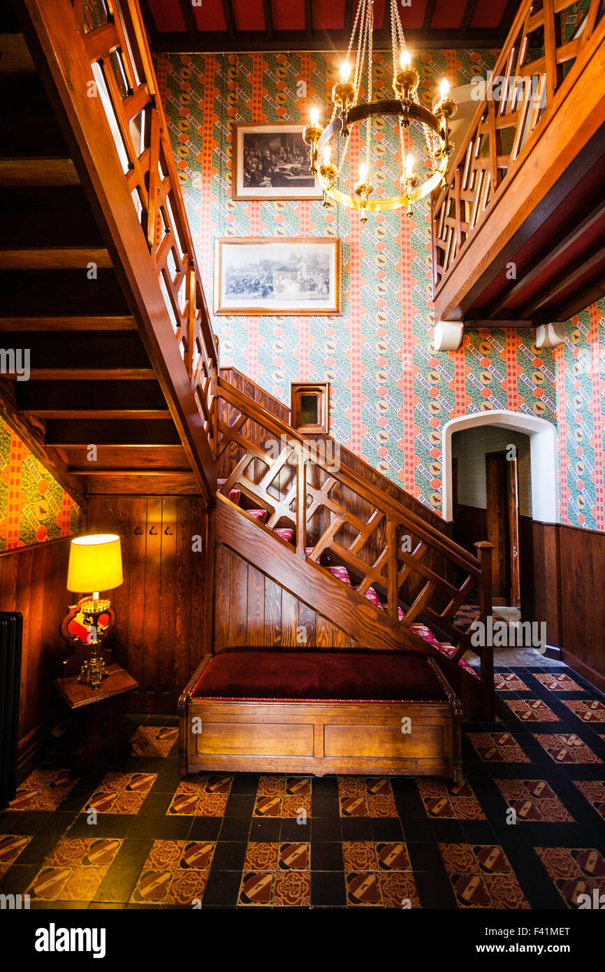 England, Ramsgate. The Grange, house designed by Augustus Pugin Stock