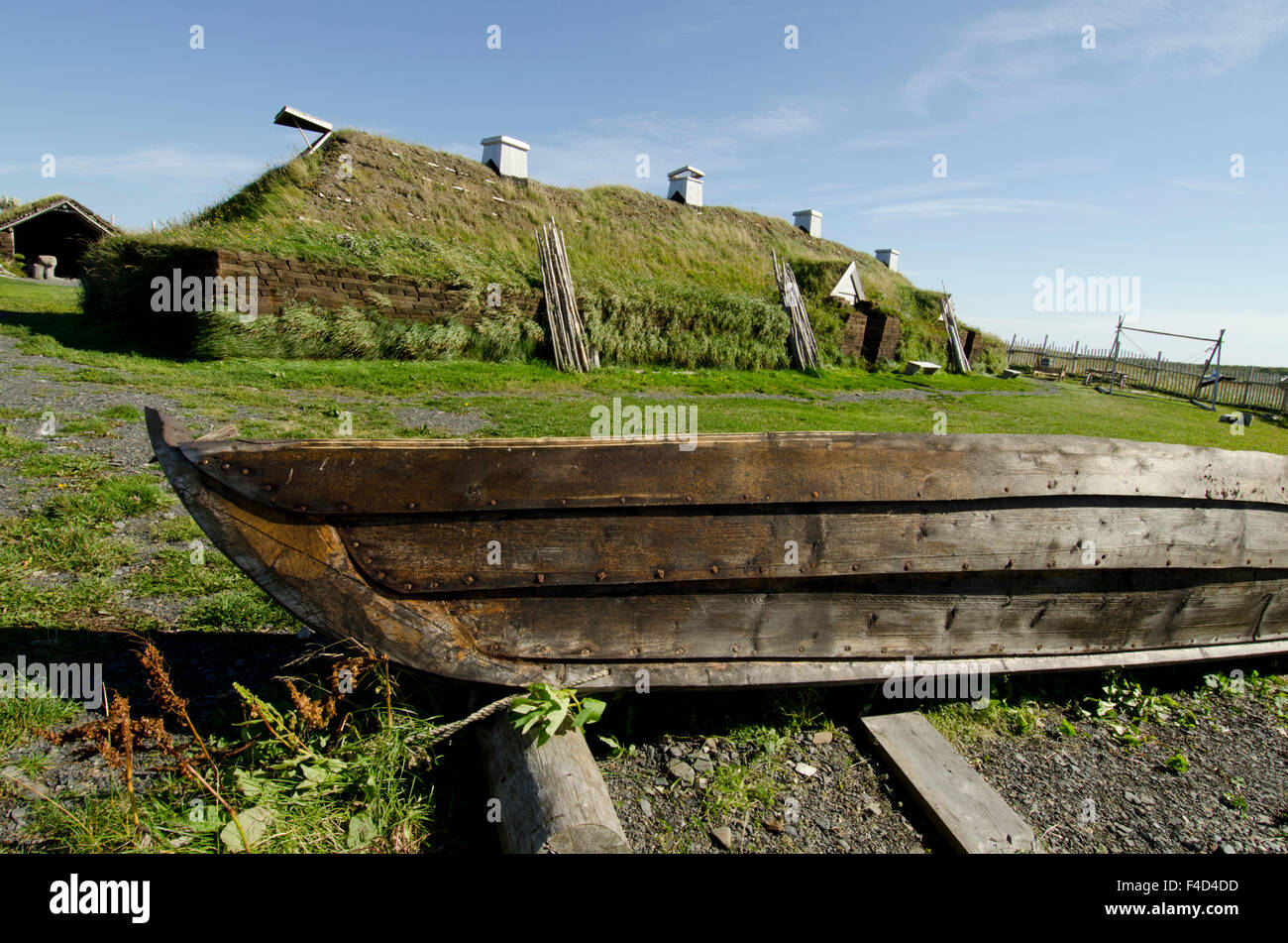 Canada, Newfoundland, L'Anse aux Meadows National Historic Site. Only