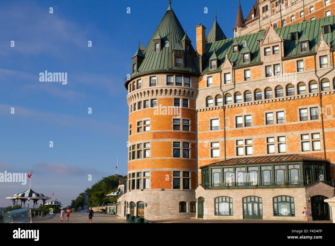 Canada Quebec Quebec City Fairmont Le Chateau Frontenac Hotel