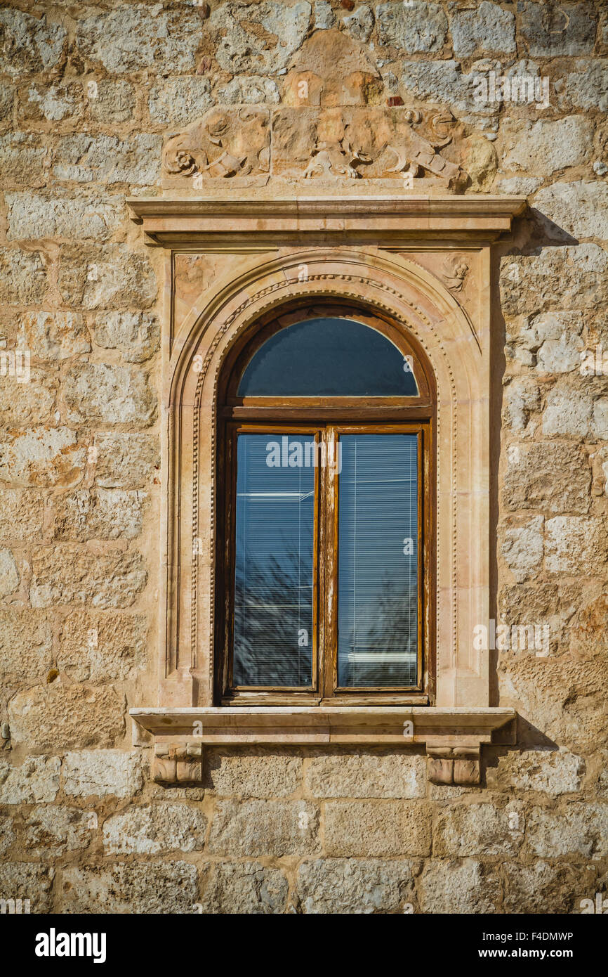 Spanish Town Of Alcala De Henares Palaces And Ancient University Stock